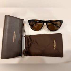 Oliver Peoples sunglasses. Daddy B. Tortoise